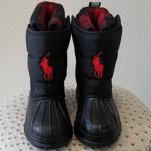 Polo by Ralph Lauren Fleece Lined Snow Boots